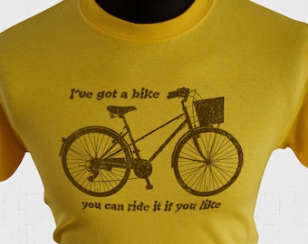 I've Got A Bike T Shirt (Gelb)