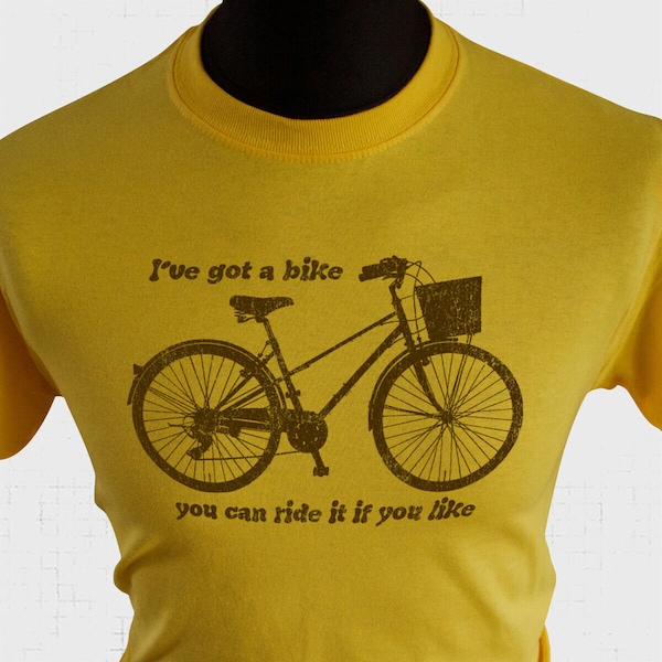 I've Got A Bike T Shirt (Yellow)