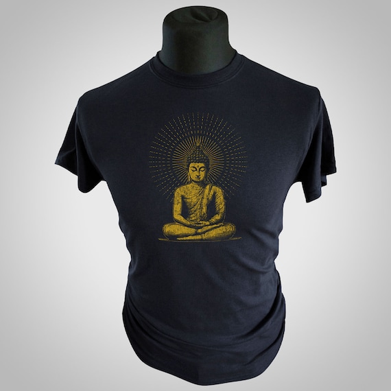 Black and gold Buddha Tee Black and gold Buddha Tee