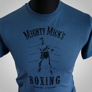 Mighty Micks Boxing T Shirt (Indigo Blue)