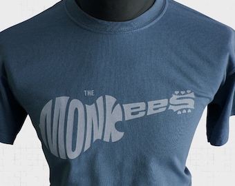 The Monkees T Shirt (Indigo Blue)