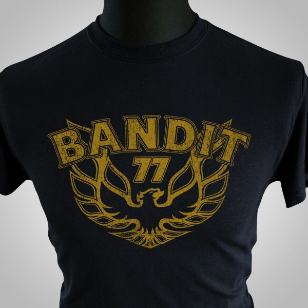 Bandit 77 T Shirt - inspiriert von Smokey and The Bandit - ein cooles Retro T-Shirt!