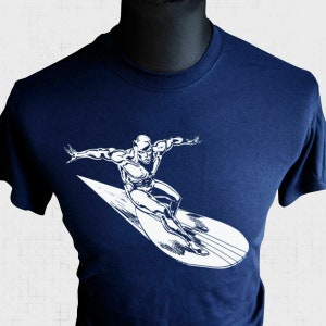 La maglietta Silver Surfer (blu)