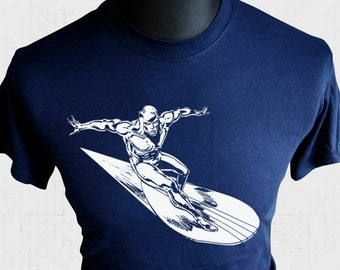 Maglietta Silver Surfer (blu)