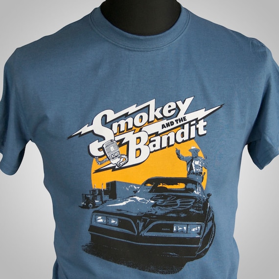 Smokey and the Bandit T Shirt (indigo Blue) - Etsy