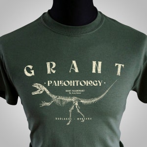 Grant Paleontology T Shirt (Green)