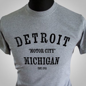 Detroit T Shirt (Sport Grey)