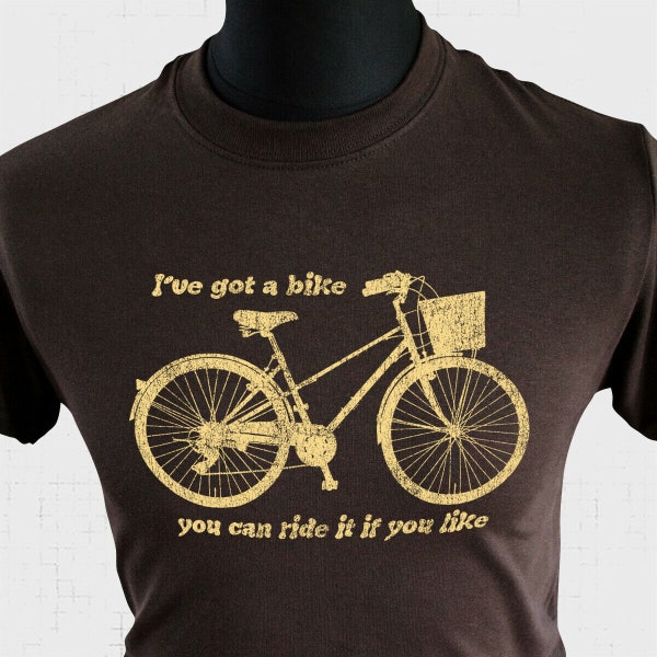 I've Got A Bike T Shirt (Brown)