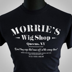 Morrie&#39;s Wig Shop T Shirt (Black)