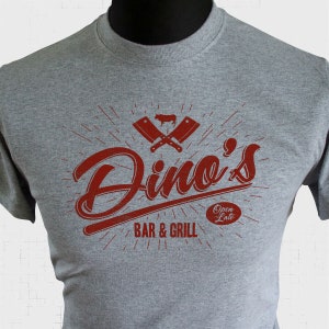 Dino&#39;s Bar And Grill T Shirt (Grey)