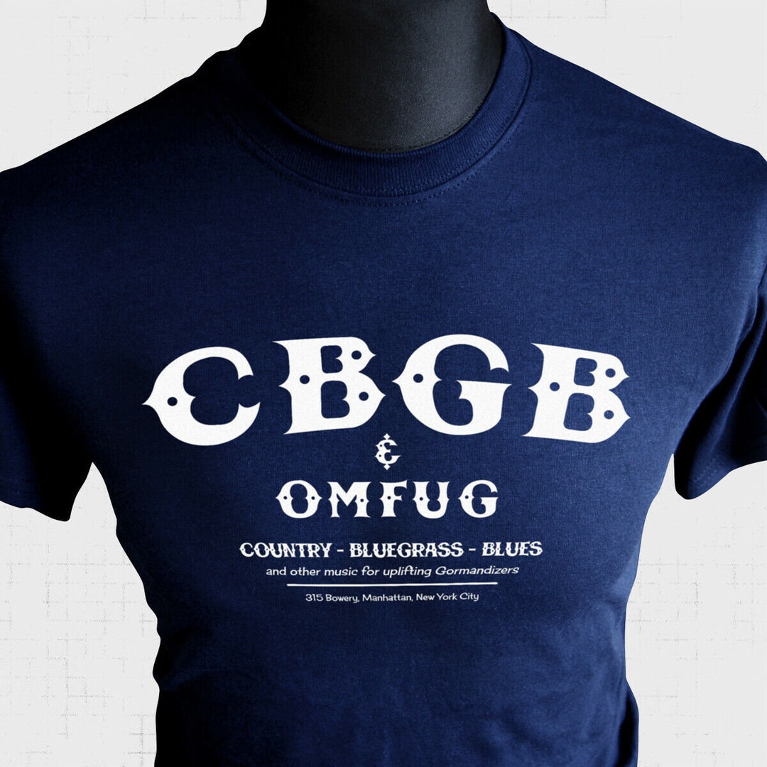 CBGB T Shirt (blue) - Etsy