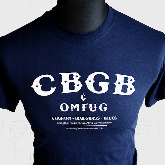 CBGB T Shirt (blue) - Etsy