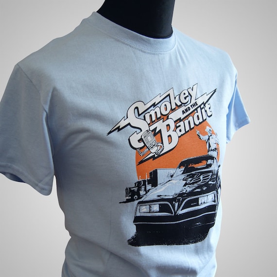 Smokey and the Bandit T Shirt (light Blue) - Etsy