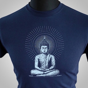 Buddha T Shirt (Blue)