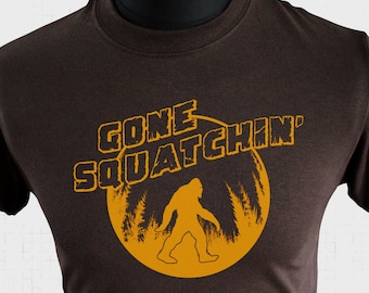 Gone Squatchin' T Shirt (Brown)