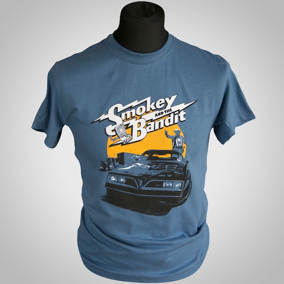Smokey and the Bandit T Shirt (indigo Blue) - Etsy