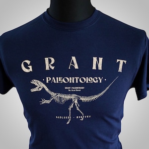 Grant Paleontology T Shirt (Blue)