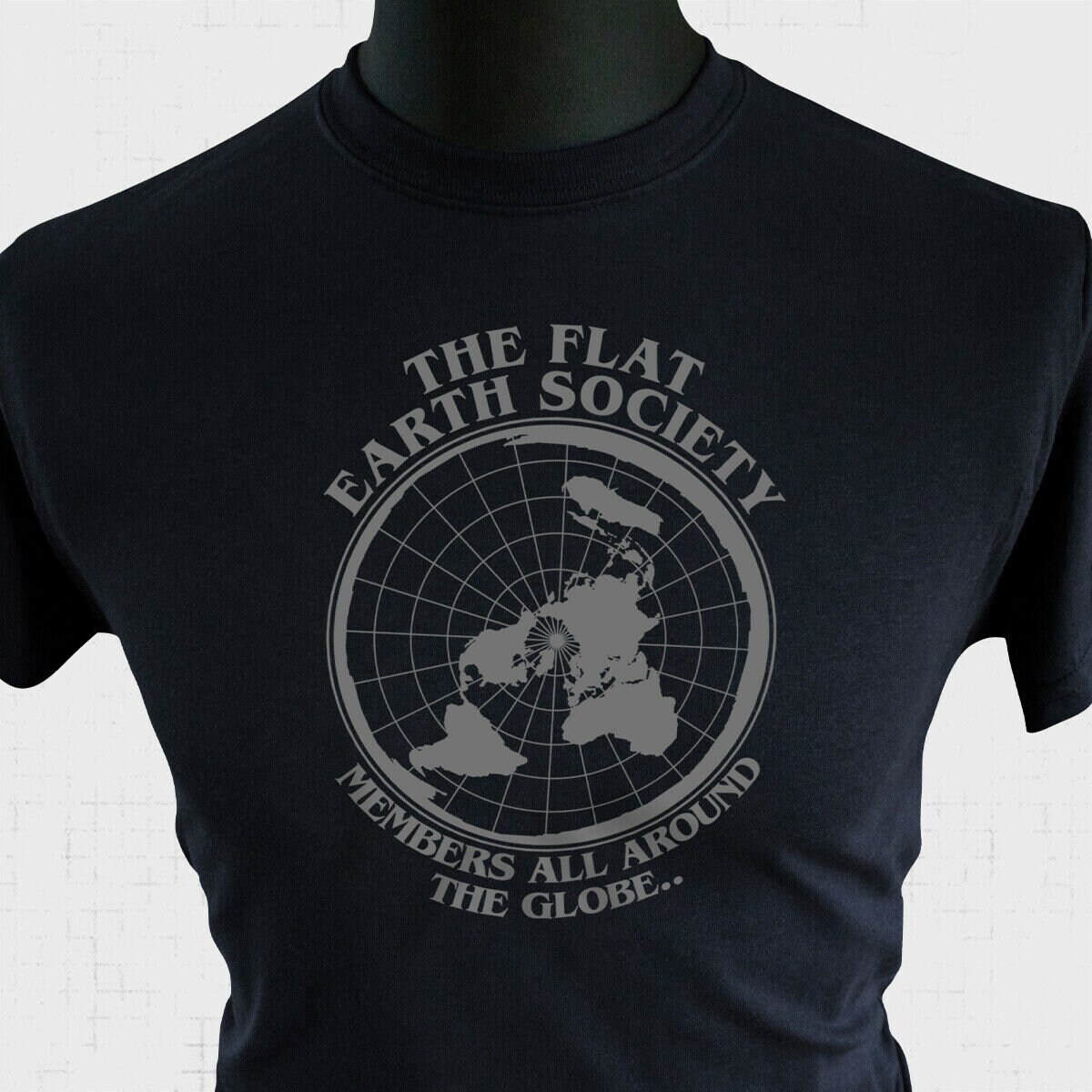 Flat Earth Society T-Shirt Flat Earth Society T-Shirt