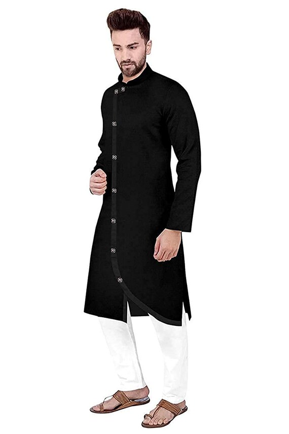 Kurta pajama store side button style