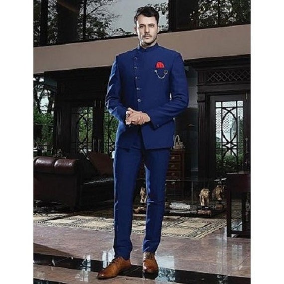 3pcs Jodhpuri Coat Pant Men Suits Men 