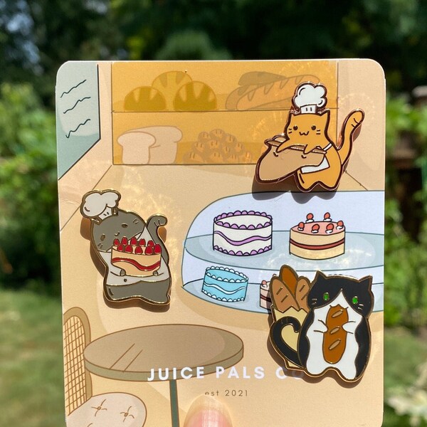 Black Cat Enamel Pin Etsy