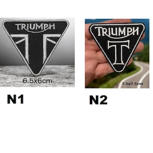 Triumph Biker Bike Rocker Trendy Applikation Gesticktes Aufnäher Abzeichen für Jacke Jeans Applikation