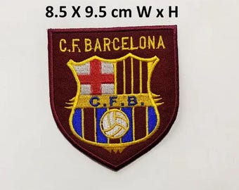 FCB Barca Football Club geborduurde patch badge voor jas jeans appliqué fancy