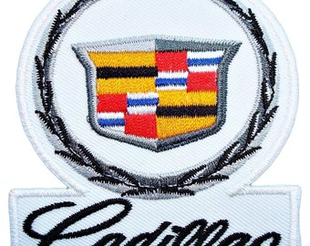Cadillac Car Embroidered Iron On Sew On Patch Badge Luxury vehicles New