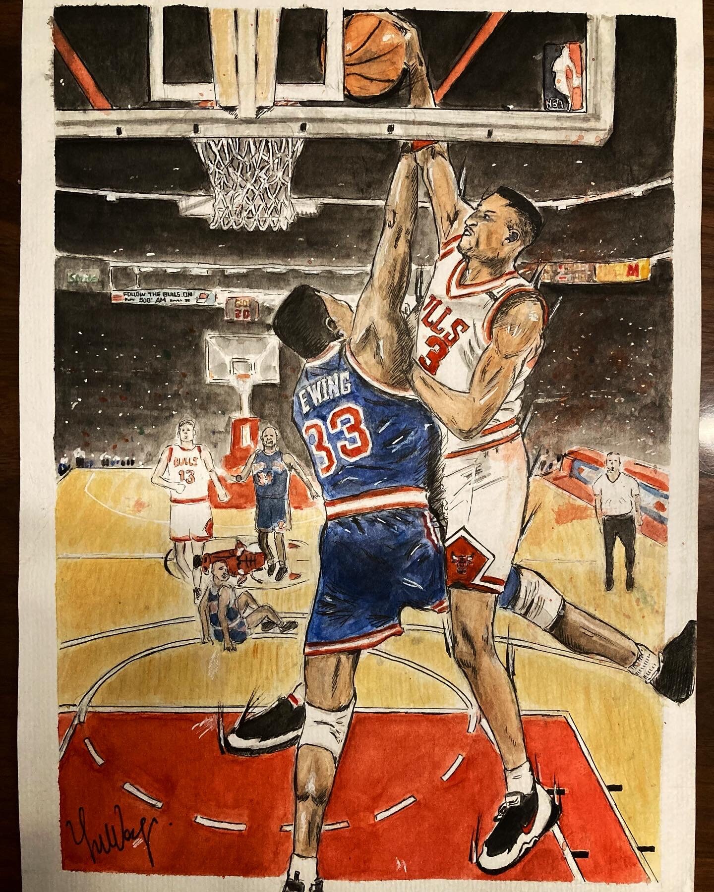 pippen ewing dunk