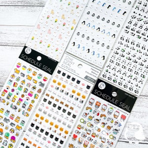Dieren eenpuntszegel| Alpaca, ijsbeer, pinguïn, zeehond, panda, shibanban, kat, Gororo Nyansuke | Premium eenvoudige collectie | Premium Co Japan