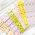 Taberaretai Sticker Sheet | Yummy Food Mini Stickers | Sushi, Bento, Fruit, Dessert, Wagashi, Vegetable, Bread |GAIA Co Ltd| Journal,Planner product logo