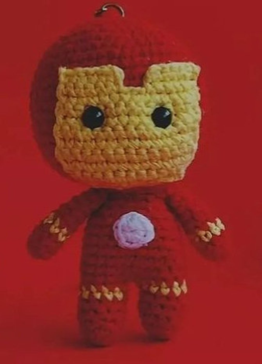 PDF PATTERN Iron-man Crochet Amigurumi Pattern Iron-man - Etsy