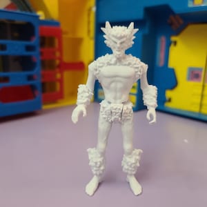 Floronic Man Unpainted Custom 3D Printed Super Powers Style Action Figure DIY Kit
