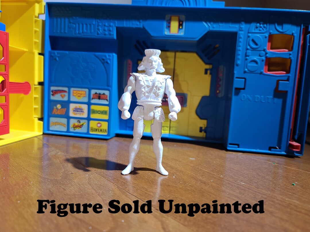 Royal Flush Gang King Unpainted Custom 3D Printed Super Powers Style ...
