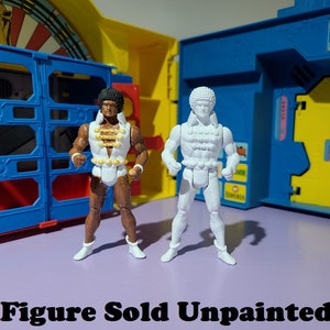Tyroc Unpainted Custom 3D Printed Super Powers Style Action Figure DIY Kit
