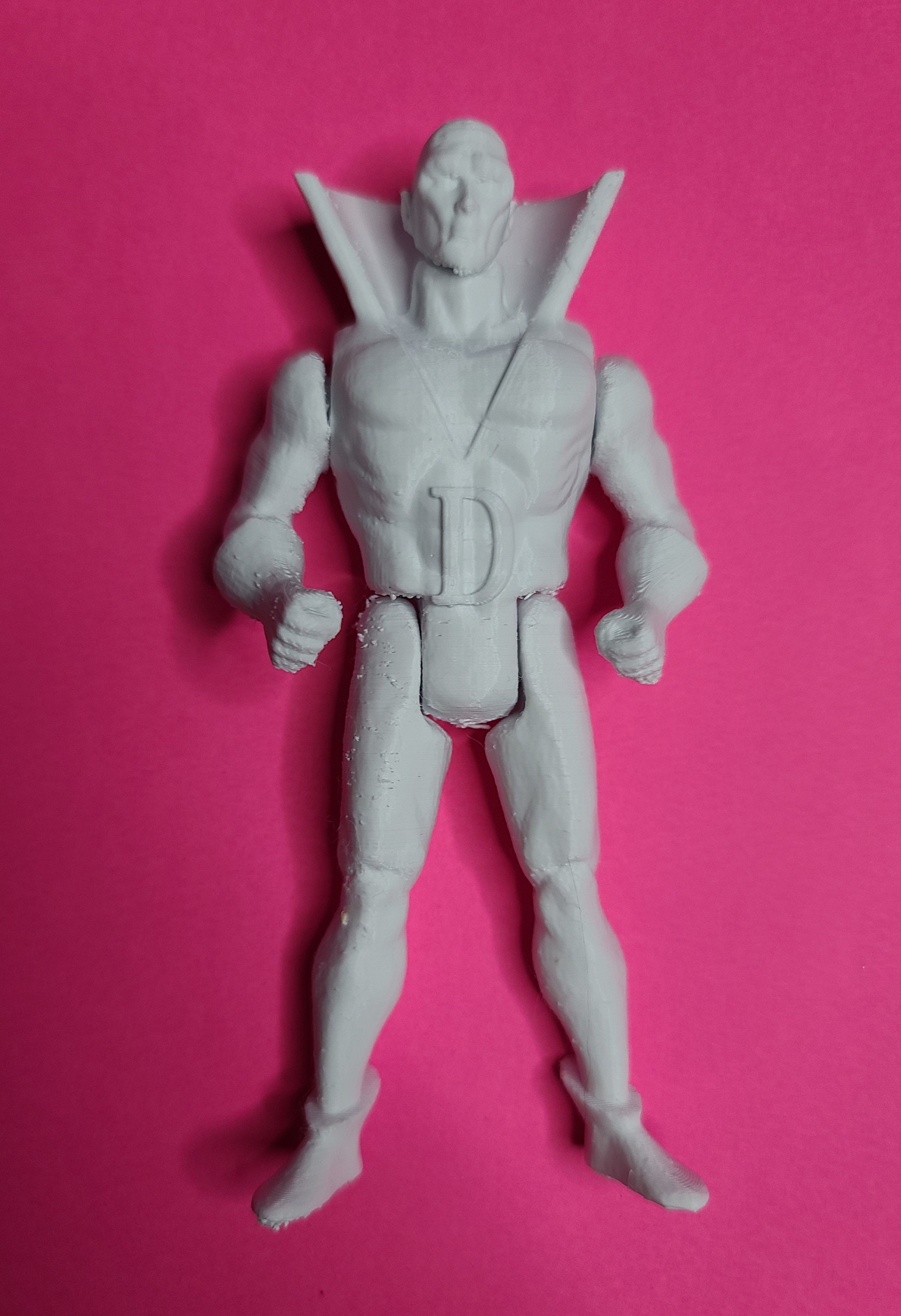 Jade Unpainted Custom 3D Printed Super Powers Style Action Figure DIY Kit Action Figures Toys