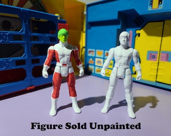 Beast Boy/Changeling Unpainted Custom 3D Printed Super Powers Style Action Figure DIY Kit