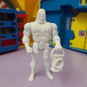 Manhunter Robot Unpainted Custom 3D Printed Super Powers Style Action Figure DIY Kit