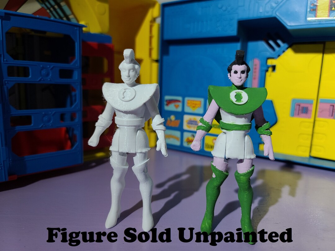 Hollika Rahn Unpainted Custom 3D Printed Super Powers Style Action ...