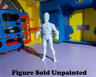 Sinestro Unpainted Custom 3D Printed Super Powers Style Action Figure DIY Kit