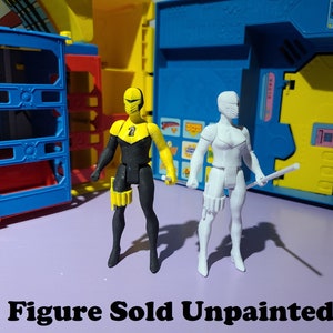 Checkmate Knight #2 Unpainted Custom 3D Printed Super Powers Style Action Figure DIY Kit