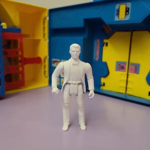 Johnny Thunder Unpainted Custom 3D Printed Super Powers Style Action Figure DIY Kit