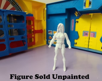 Wonder Girl Donna Troy Unpainted Custom 3D Printed Super Powers Style Action Figure DIY Kit
