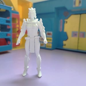 New Guardians Jet Unpainted Custom 3D Printed Super Powers Style Action Figure DIY Kit