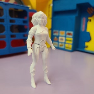 Harbinger Unpainted Custom 3D Printed Super Powers Style Action Figure DIY Kit