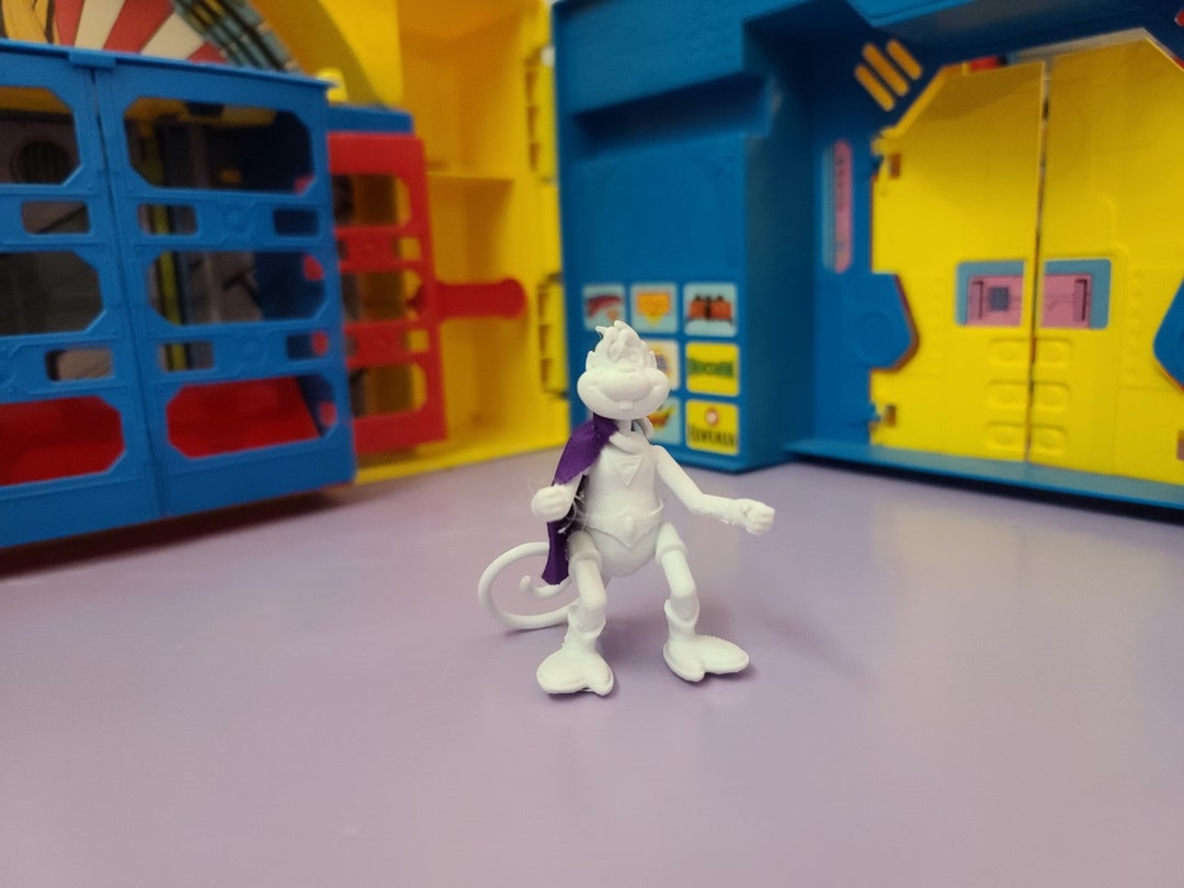 Wonder Twins Gleek Unpainted Custom 3D Printed Super Powers Style