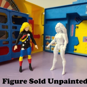 Halo Unpainted Custom 3D Printed Super Powers Style Action Figure DIY Kit