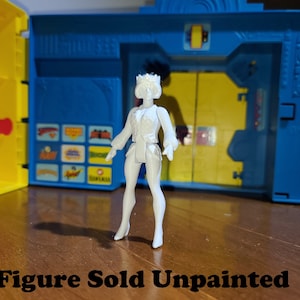 Royal Flush Gang Queen Unpainted Custom 3D Printed Super Powers Style Action Figure DIY Kit