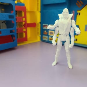 Grax Unpainted Custom 3D Printed Super Powers Style Action Figure DIY Kit