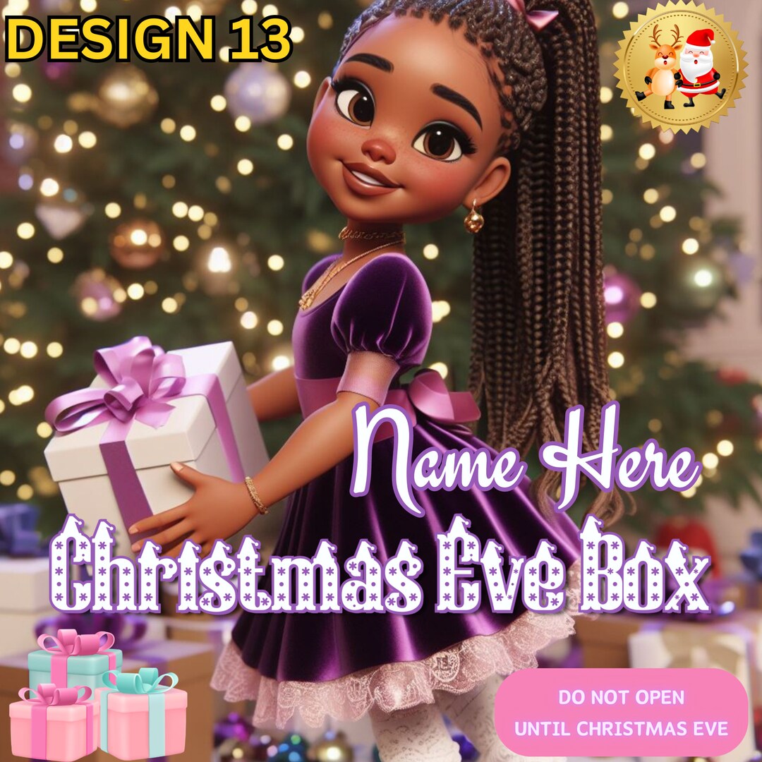 Christmas Eve Box Template